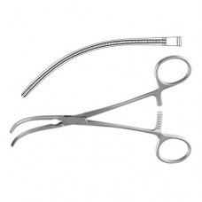 Potts Atrauma Multipurpose Vascular Clamp Curved Stainless Steel, 23 cm - 9"